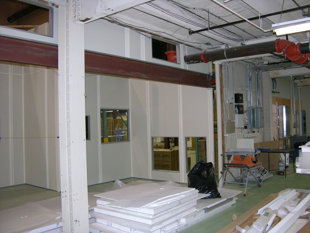 Cleanroom construction